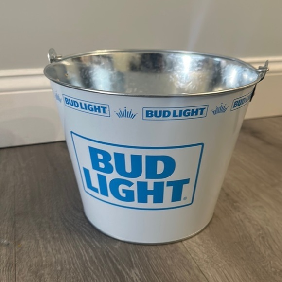 Bud Light Beer Bar Ice Bucket - Picture 1 of 10